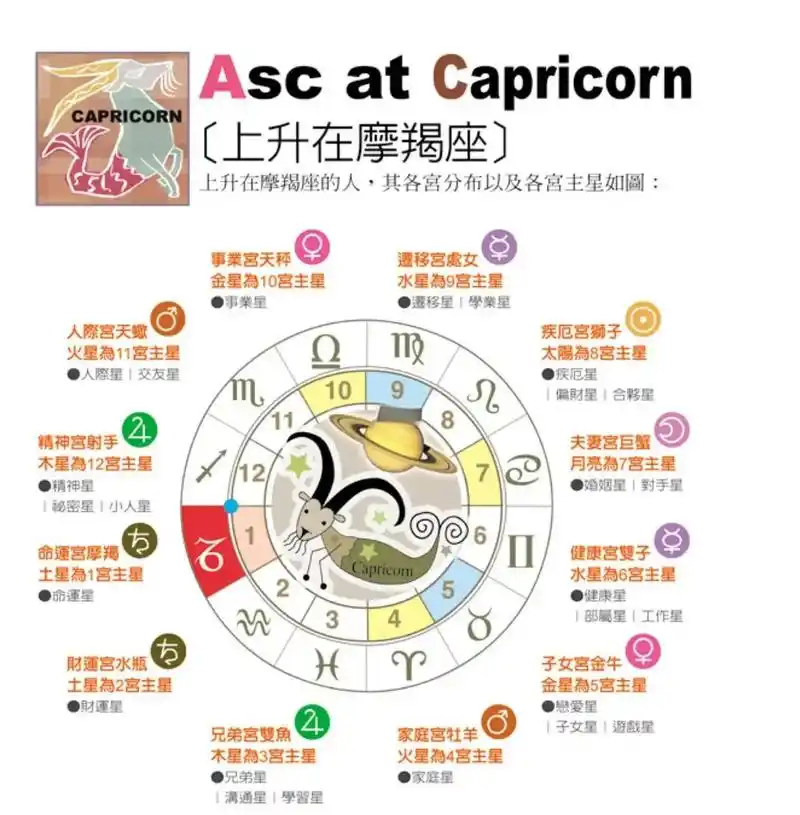 摩羯座命盘如何解读？