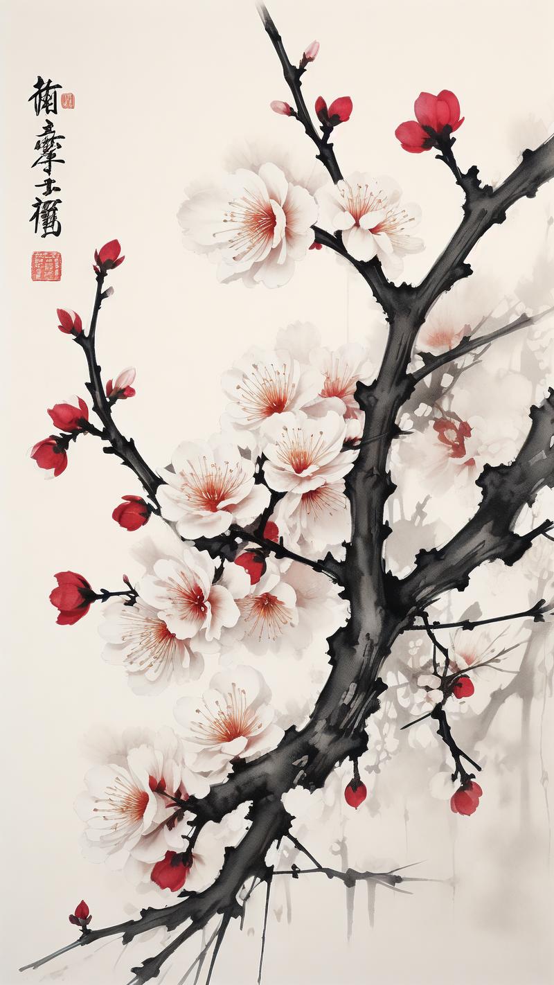 梅花画作真的具有改善风水效果吗？