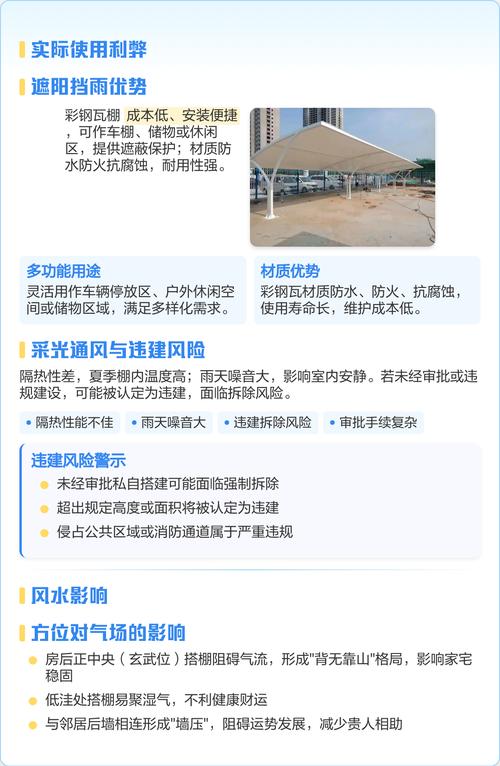 家里搭建雨棚会对家中的风水产生什么影响？