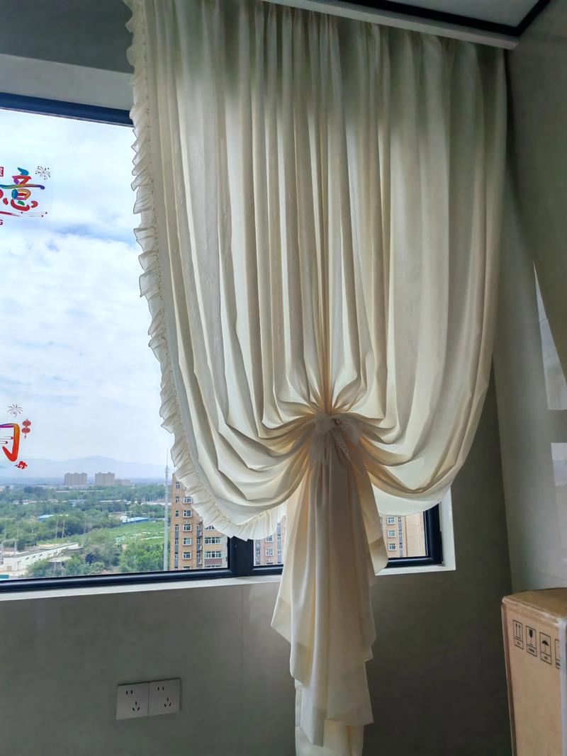 风水帘透明网纱可以改用其他材质吗？