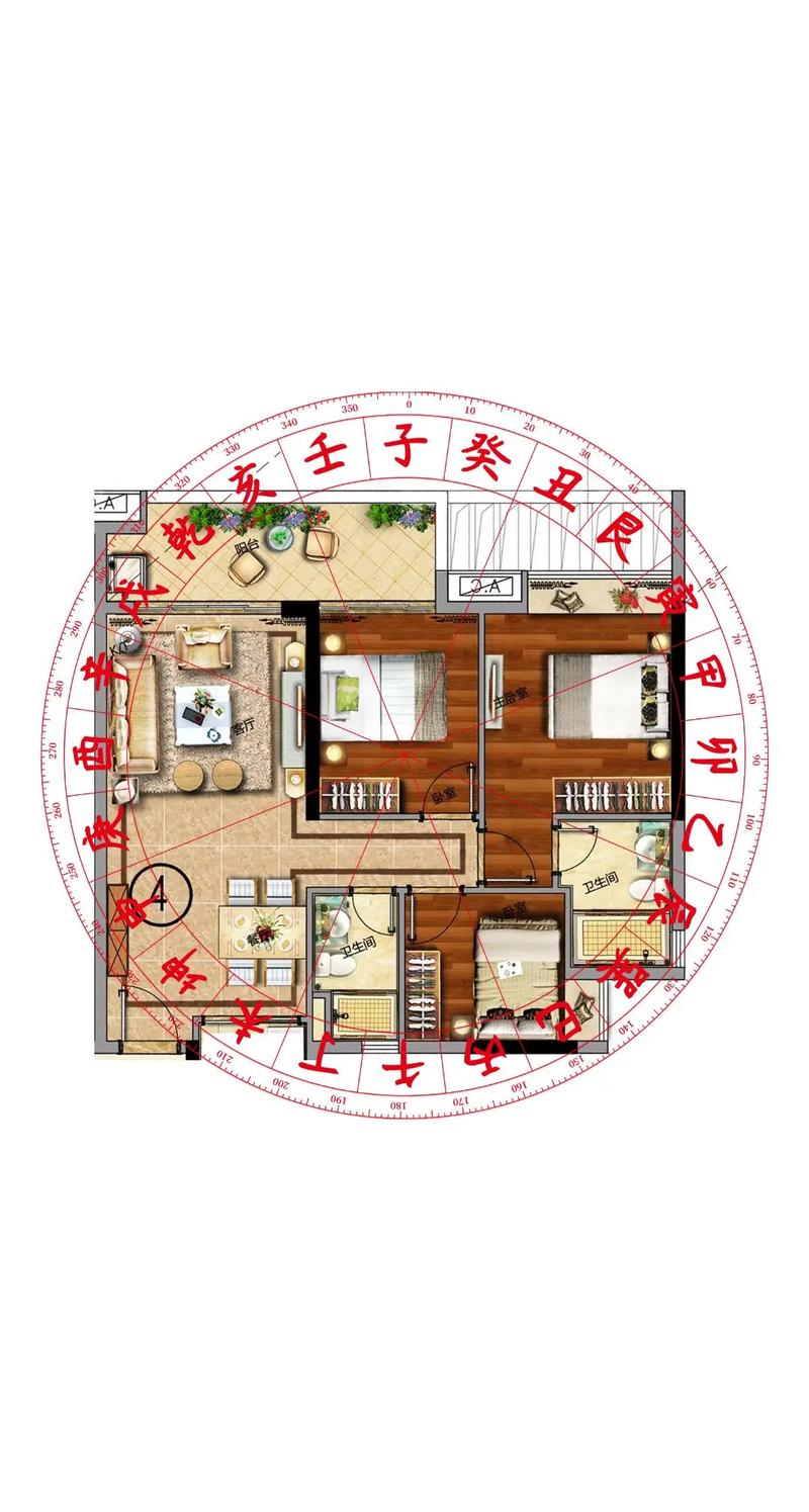 风水布局是否要求上下结构必须对称？